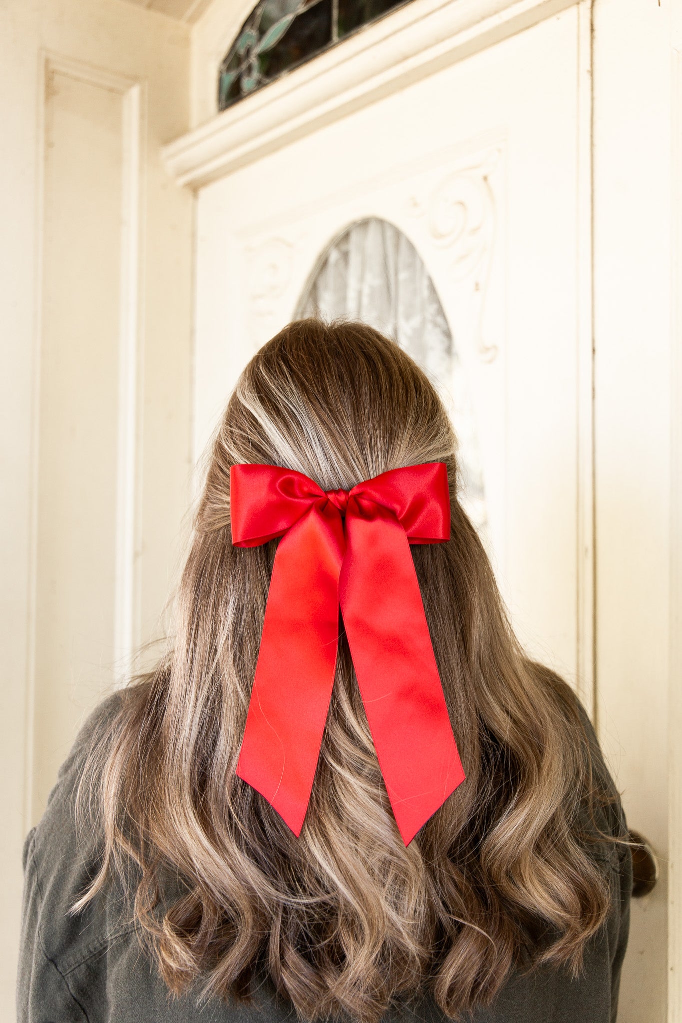 Wren Signature Satin Bow Barrette