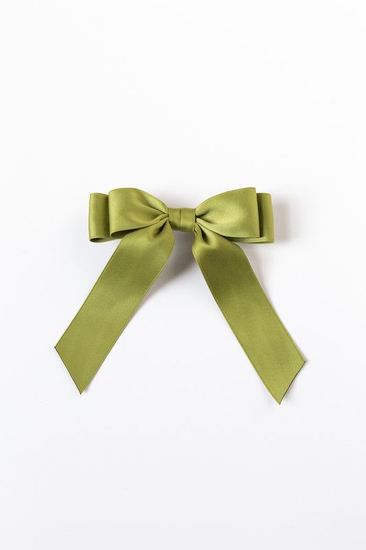 Stella Matte Satin Bow