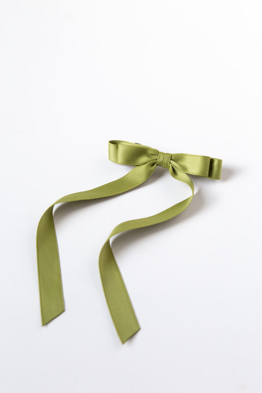 Micro Alice Matte Satin Bow