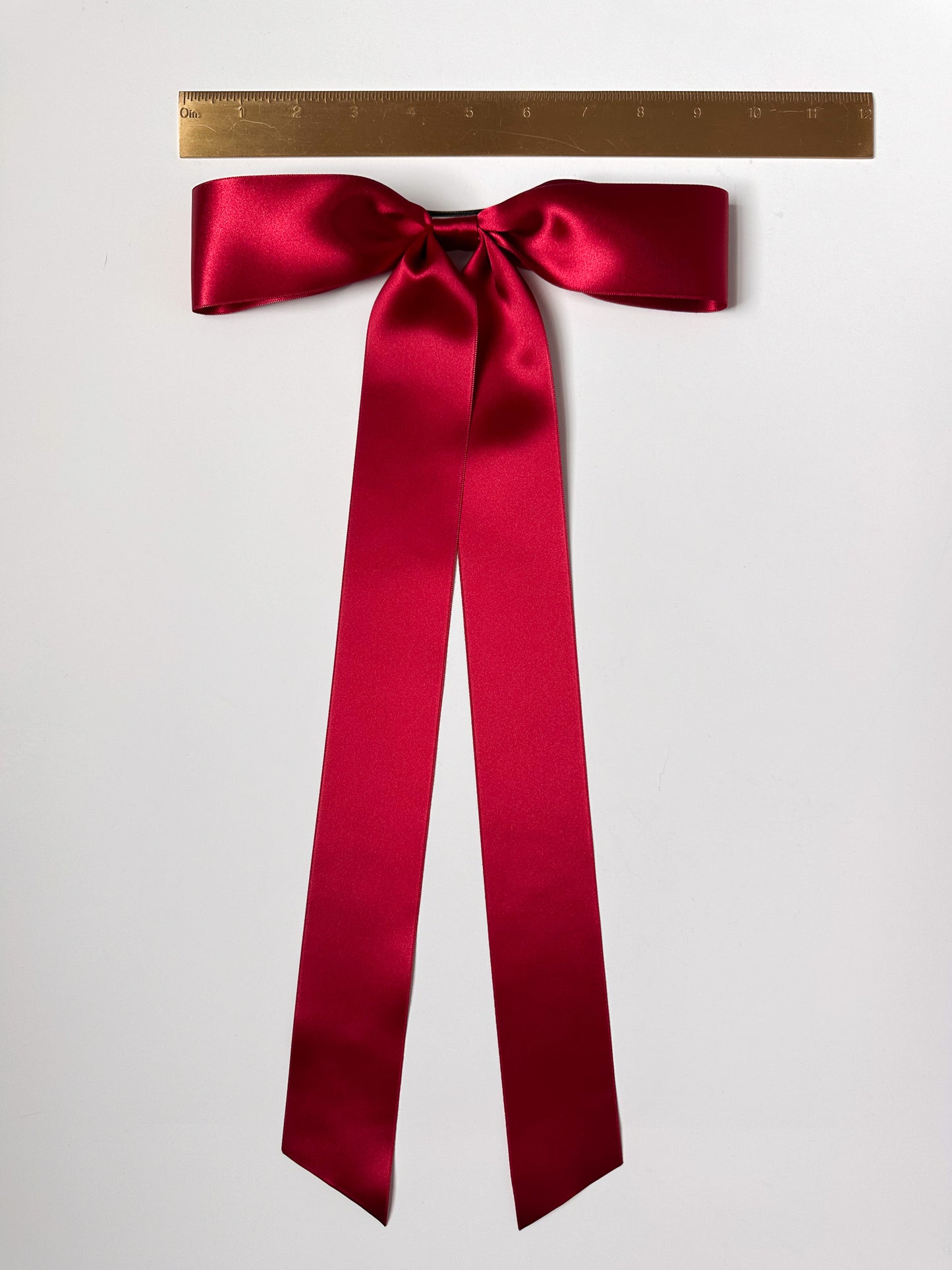 Sophia Signature Satin Bow Barrette