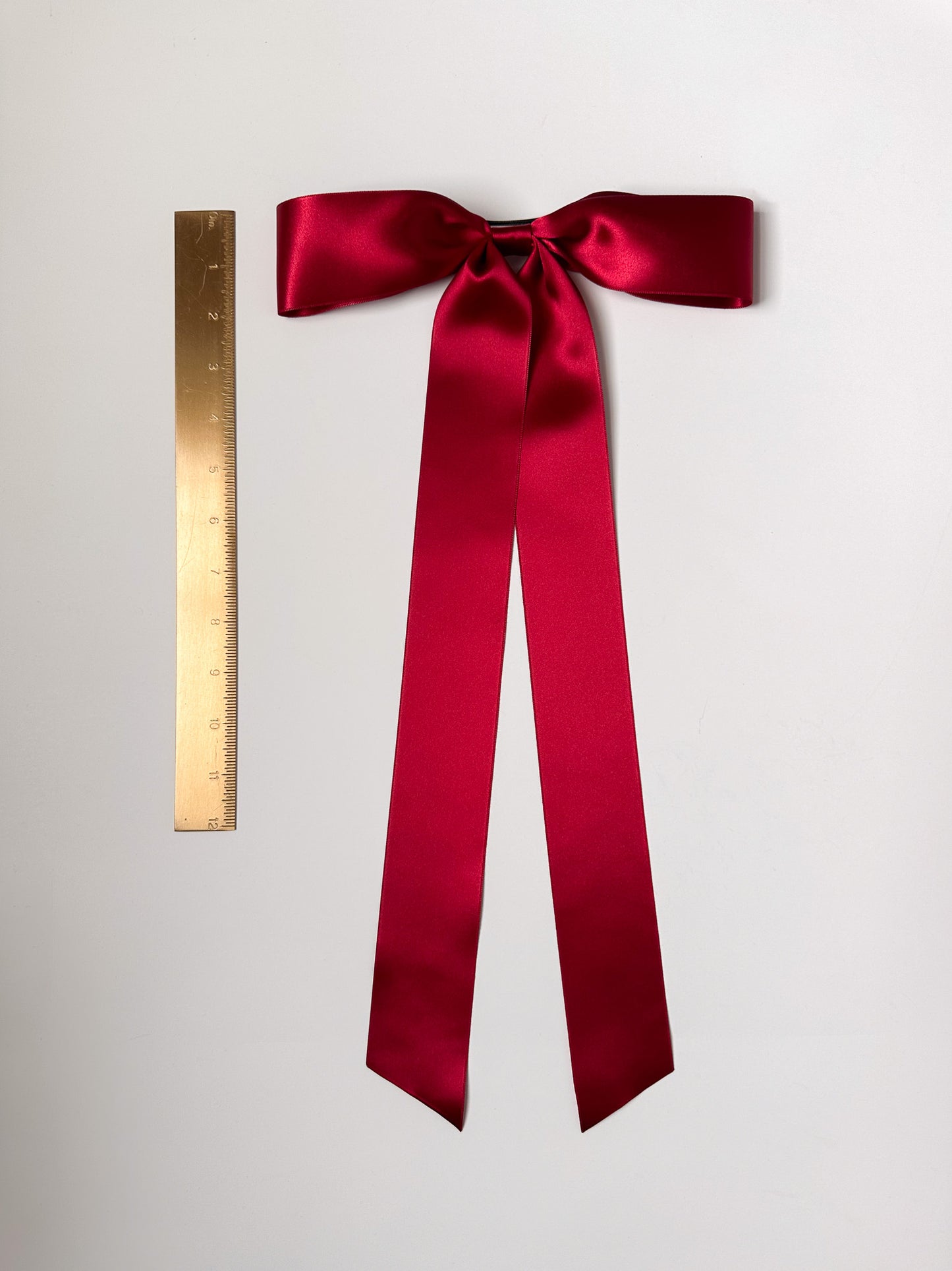 Sophia Signature Satin Bow Barrette