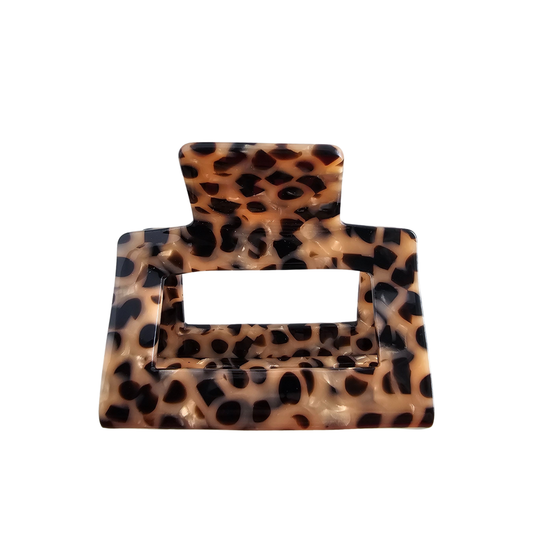 Carly Leopard Print Hair Claw