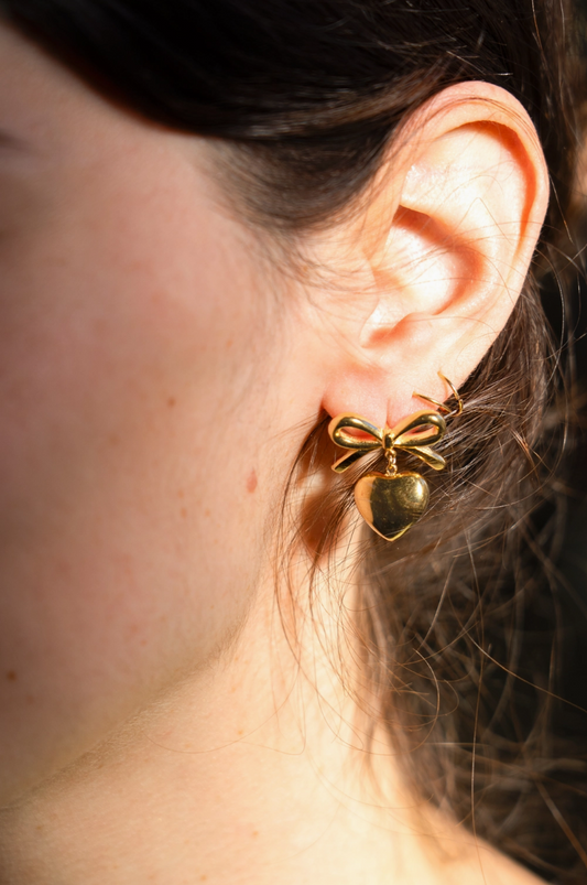 Effie Bow Stud Earrings