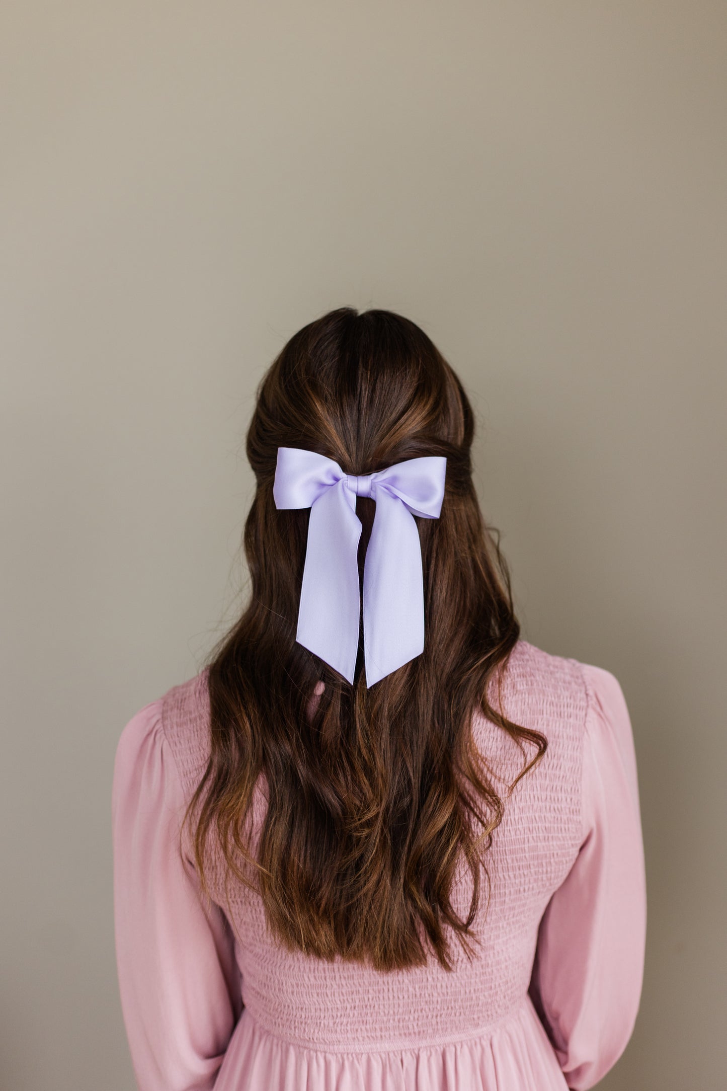 Bailee Matte Satin Bow