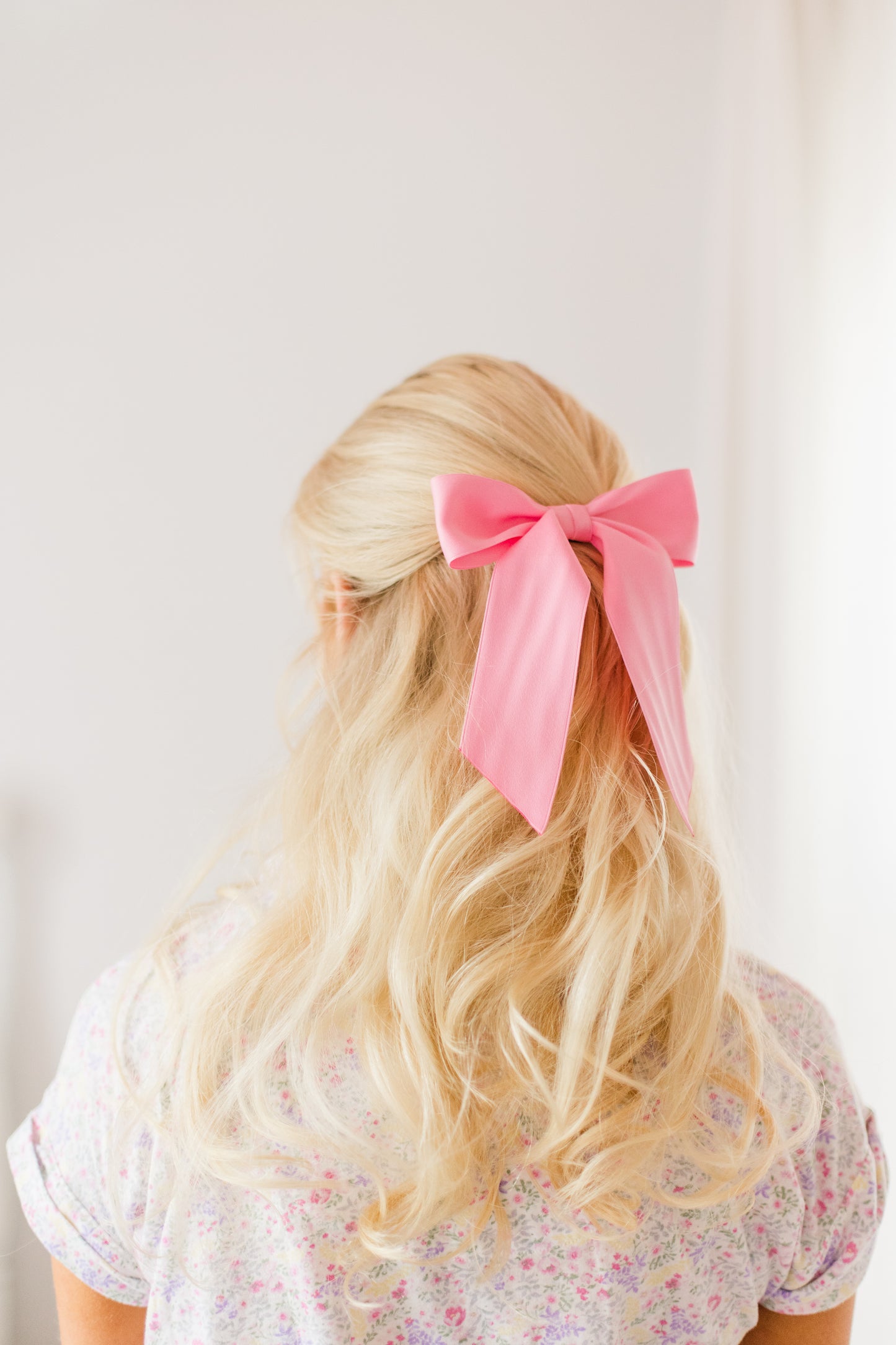 Bailee Matte Satin Bow