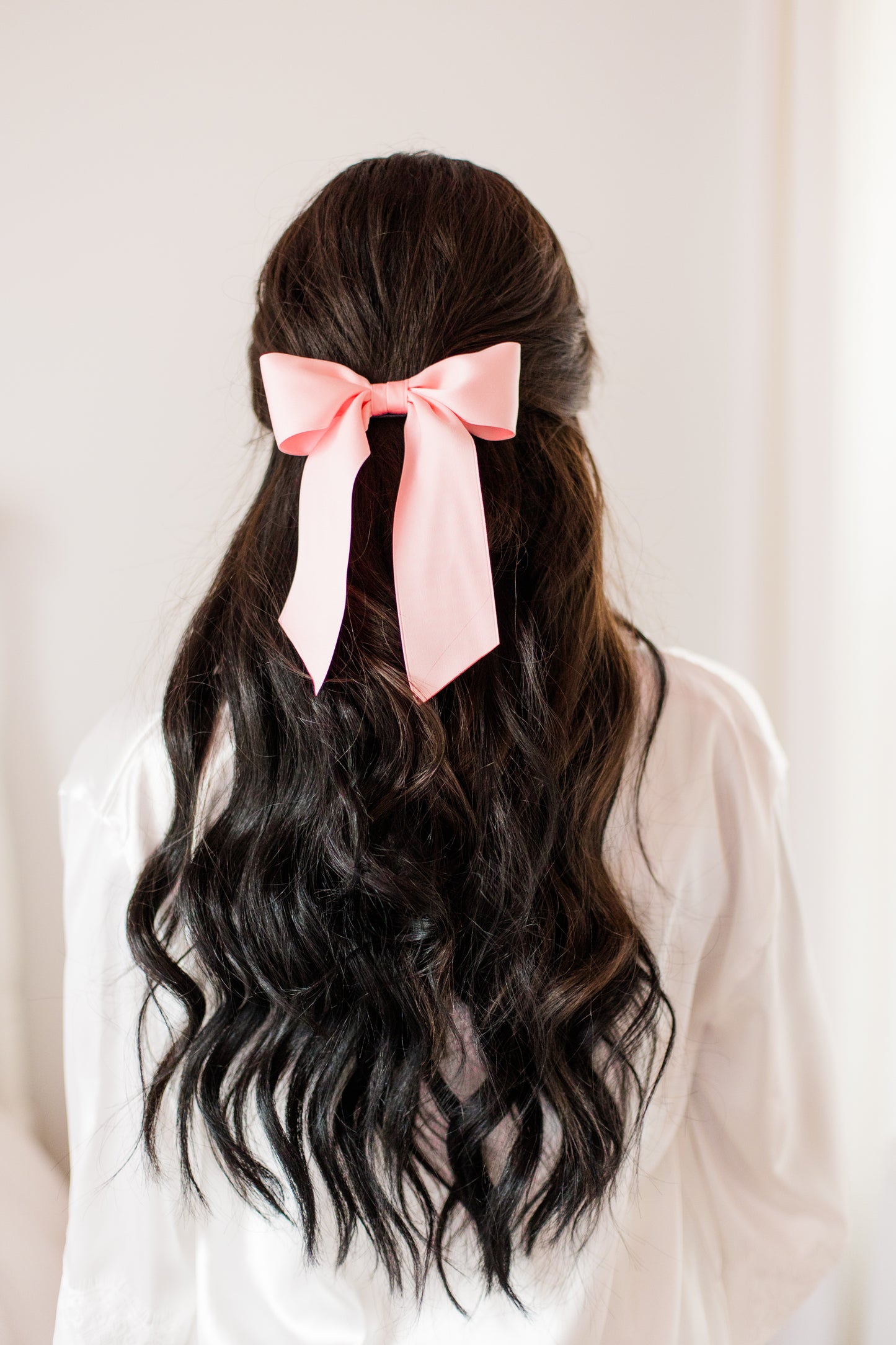 Bailee Matte Satin Bow