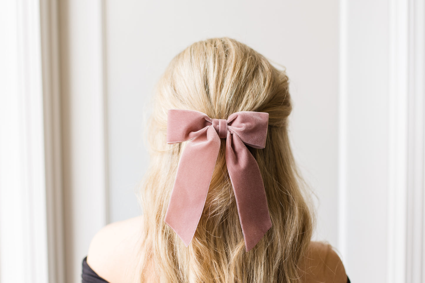 Bailee Velvet Bow